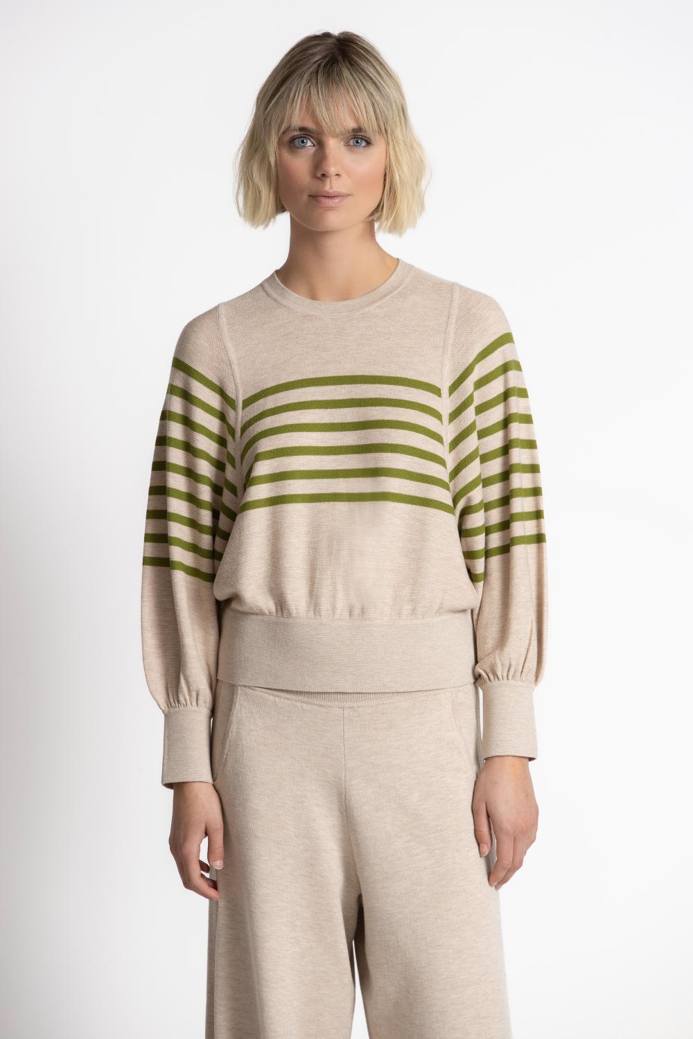 Pull - Levian Striped Venu 821 - Beige