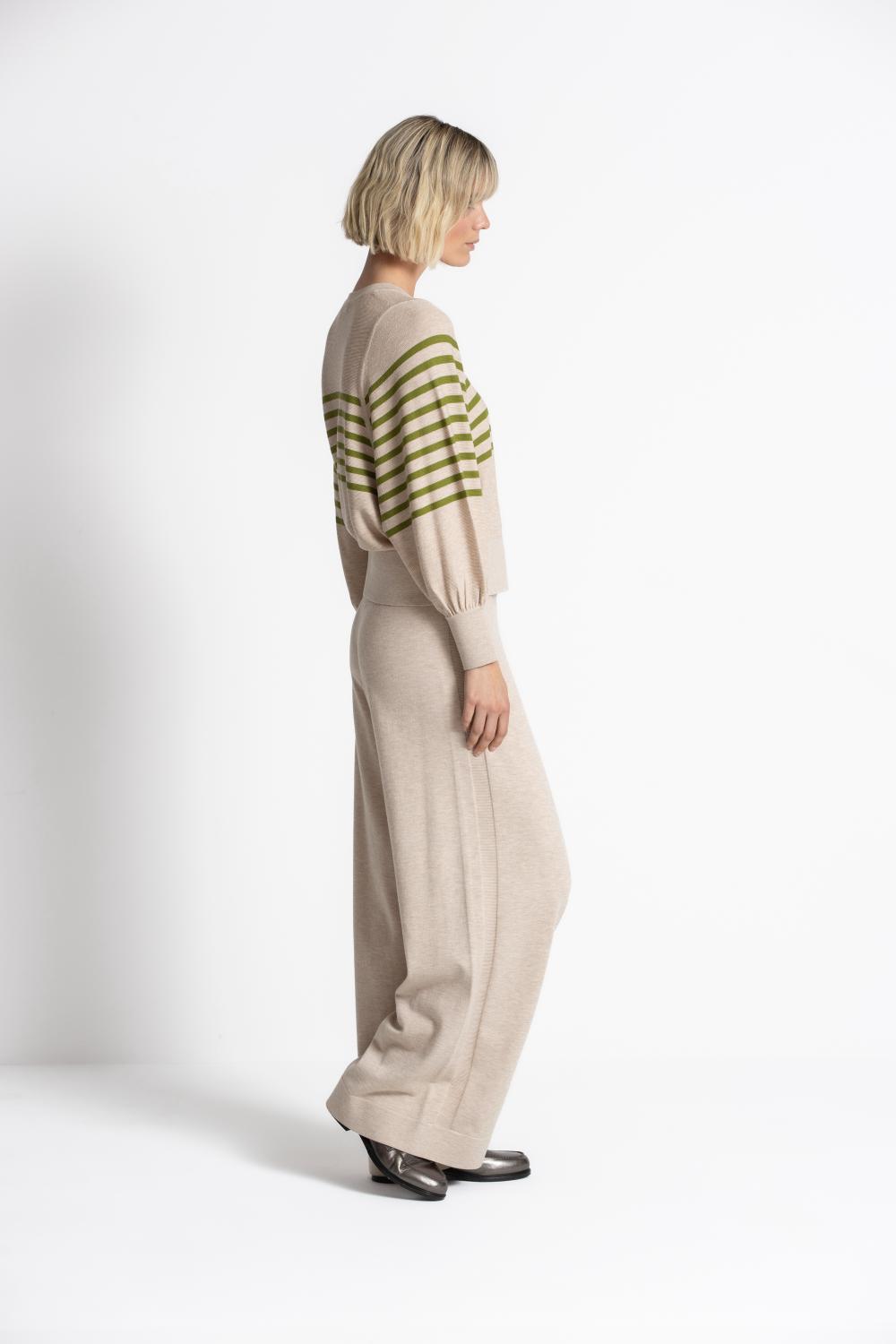 Pull - Levian Striped Venu 821 - Beige