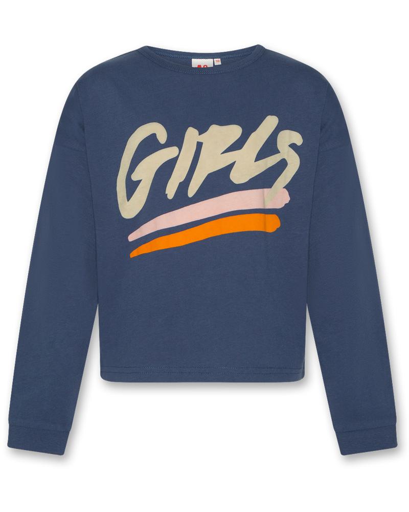 Jess T-Shirt Girls - Denim Blue