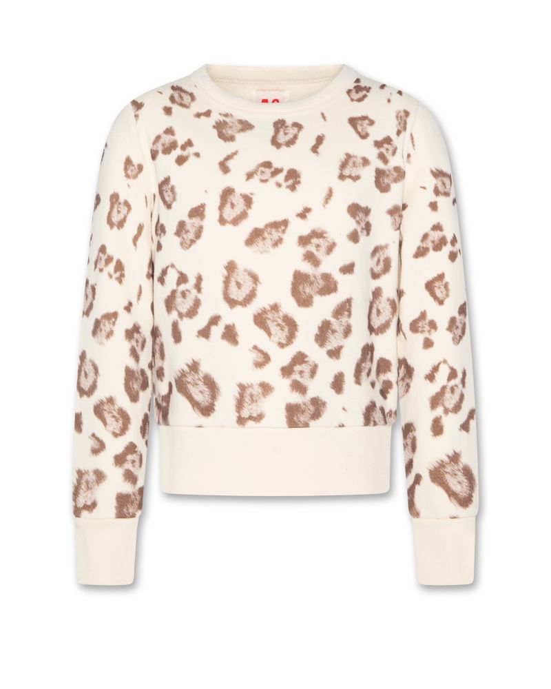 Girls - Sweaters - Lana Sweater Cheetah - Natural