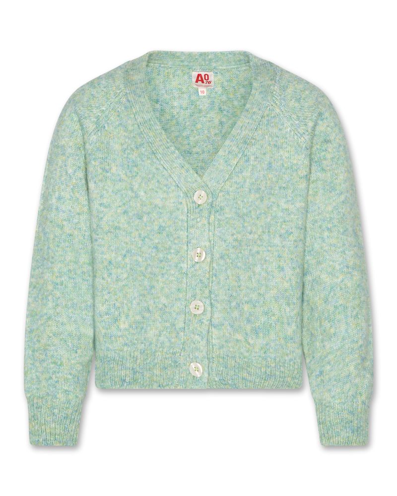 Girls - Knitwear - Joice Cardigan - Green