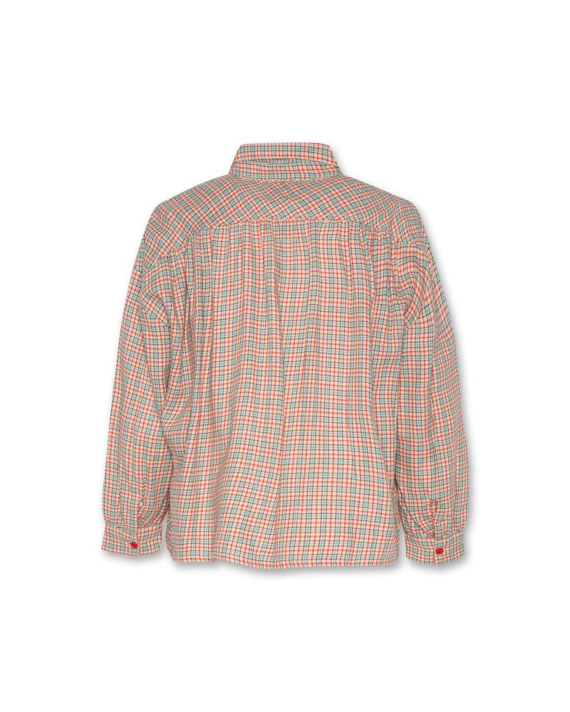 Yoko Red Check Shirt - Red