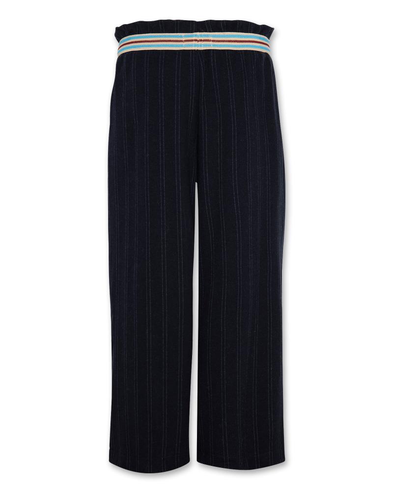 Bet Stripe Pants - Navy