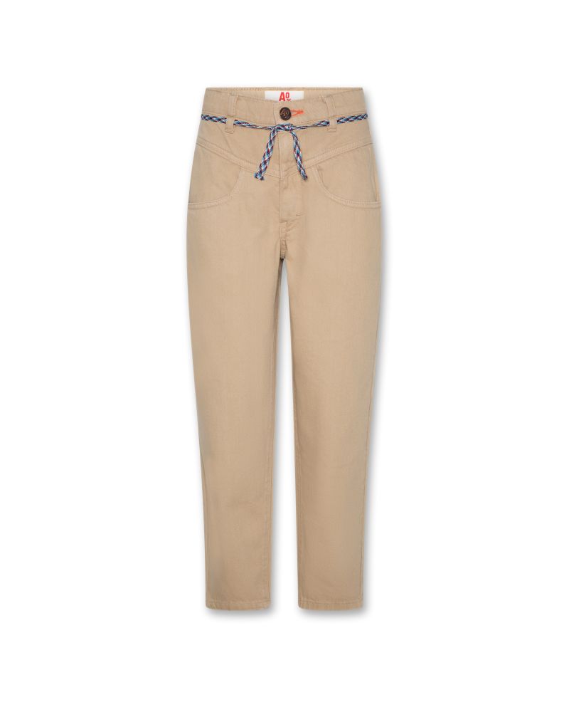 Girls - Pants - Juana Color Pants - Sand - W