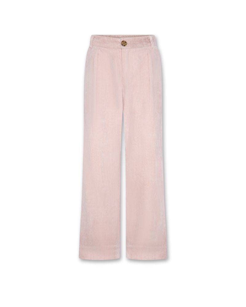 Girls - Pants - Nouha Velvet Pants - Dusty Pink