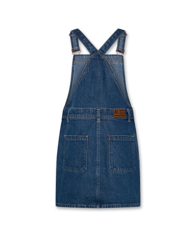 Girls - Dresses - Avery Jeans Dress - Wash Medium