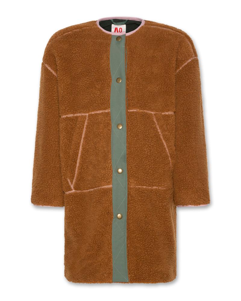 Machu Coat - Brown