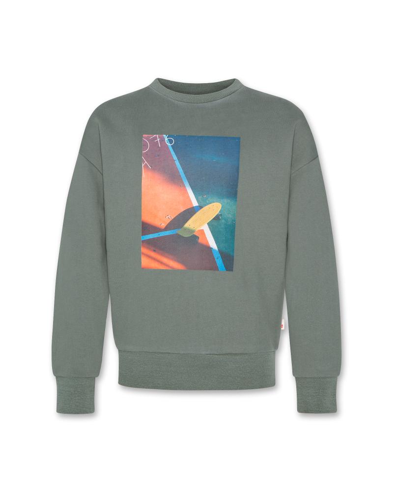 Zachary Oversized Tennis - Dark Olive