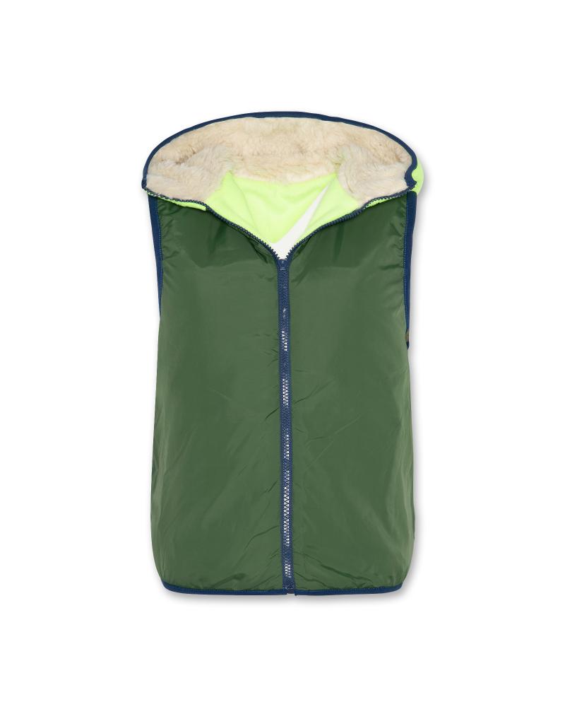 Puno Bodywarmer Rainbow - Dark Natural