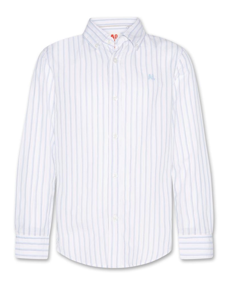 Axel Stripe Shirt - White