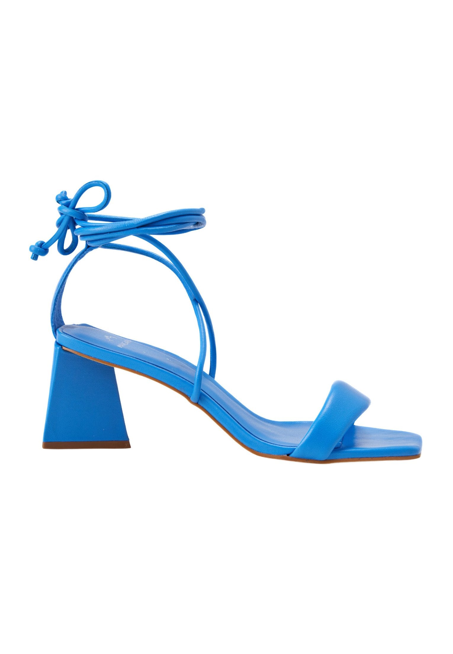 Mangará Caúna Bandjes Sandalen met Hakken - Elegant Braziliaans Design - Blauw