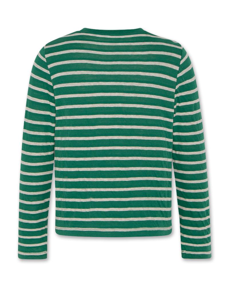 Dana Striped T-Shirt - Green
