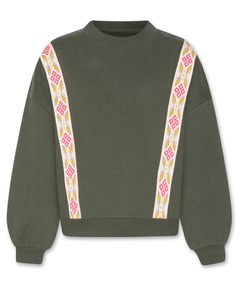 Violeta Sweater Tape - Forest