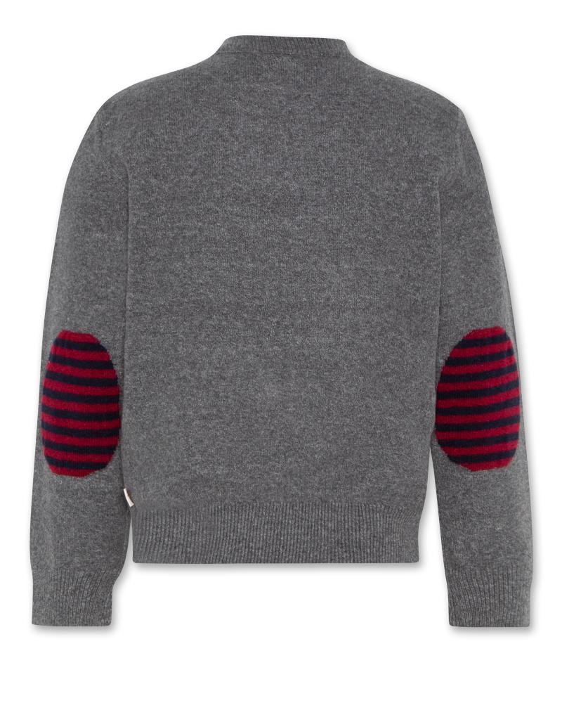 Caleb C-Neck Pads - Heather Grey
