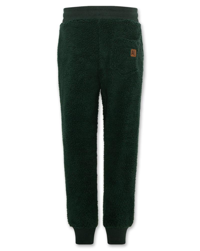Ethan Fur Pants - Garden Green