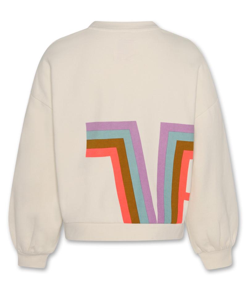 Violeta Sweater Geo - Natural