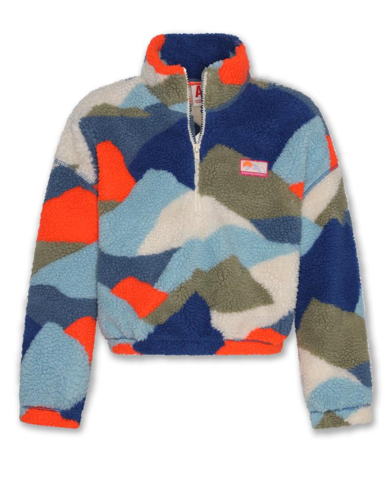 Tillar Mockneck Teddy - Multicolour