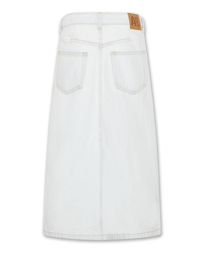 Leslie Jeans Skirt - Wash Bleach