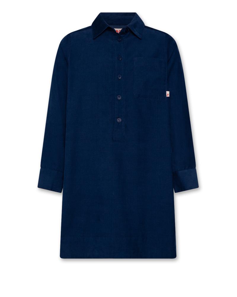 Hedy Cord Dress - Stone Blue