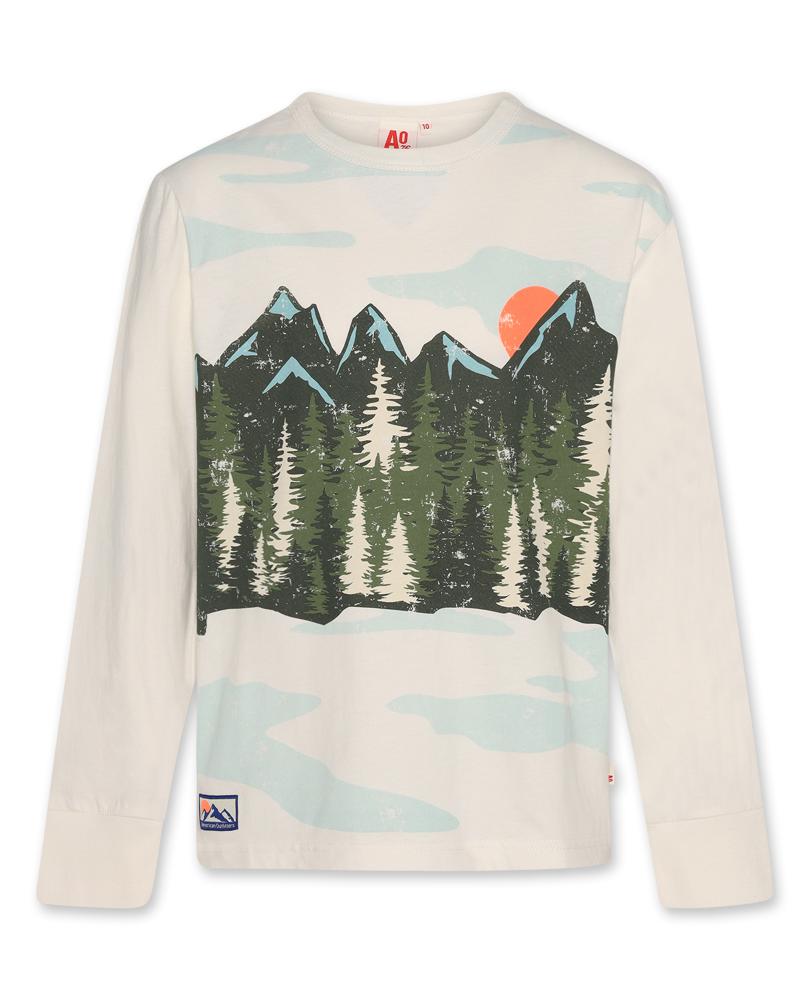 Lucas T-Shirt Wood - Ivory