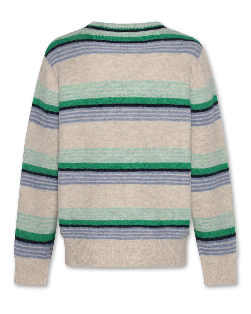 Jason C-Neck Stripes - Green