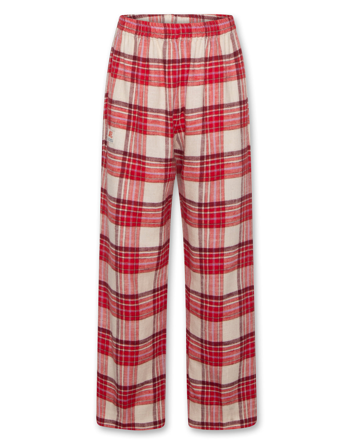 Le Pajamas Pants - Red Mina Check