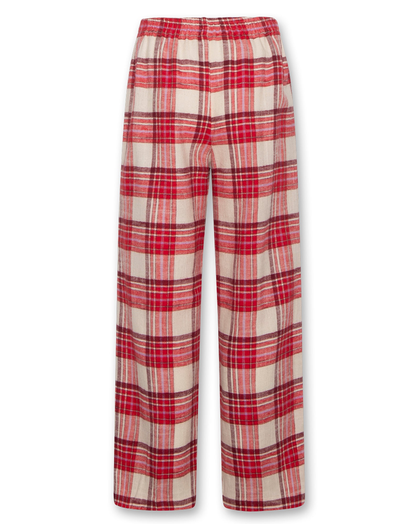 Le Pajamas Pants - Red Mina Check