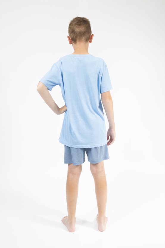 Pyjamashort Kid Hemelsblauw