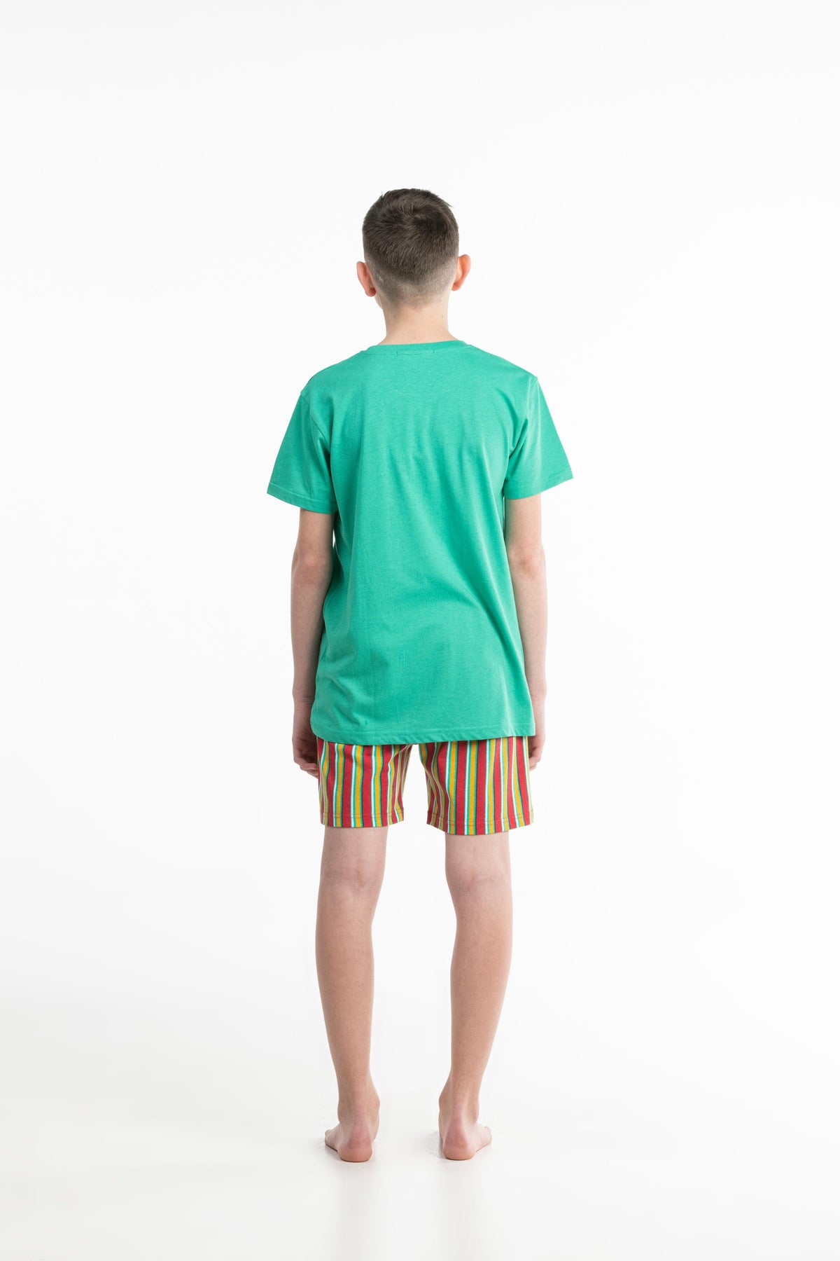 Pyjamashort - Kid - Medium Groen