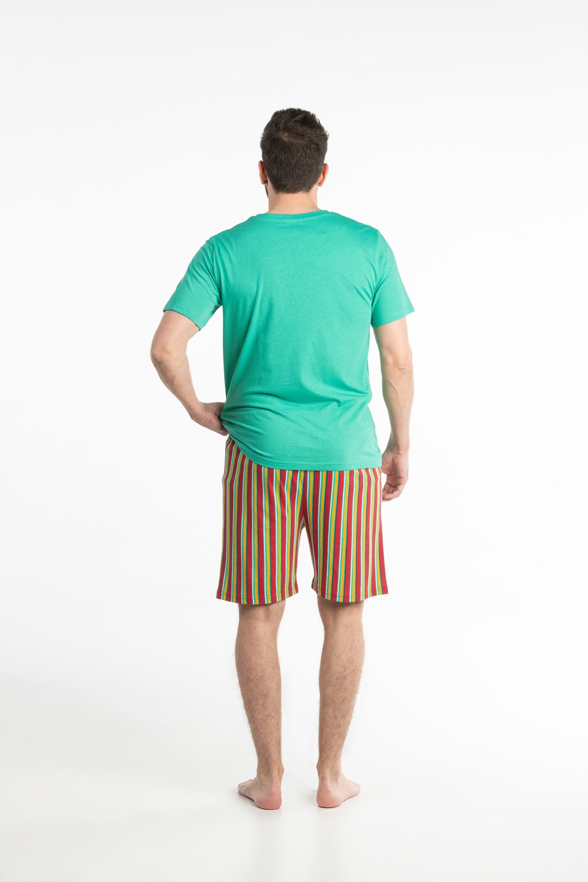 Short Pyjama - Homme - Vert Moyen