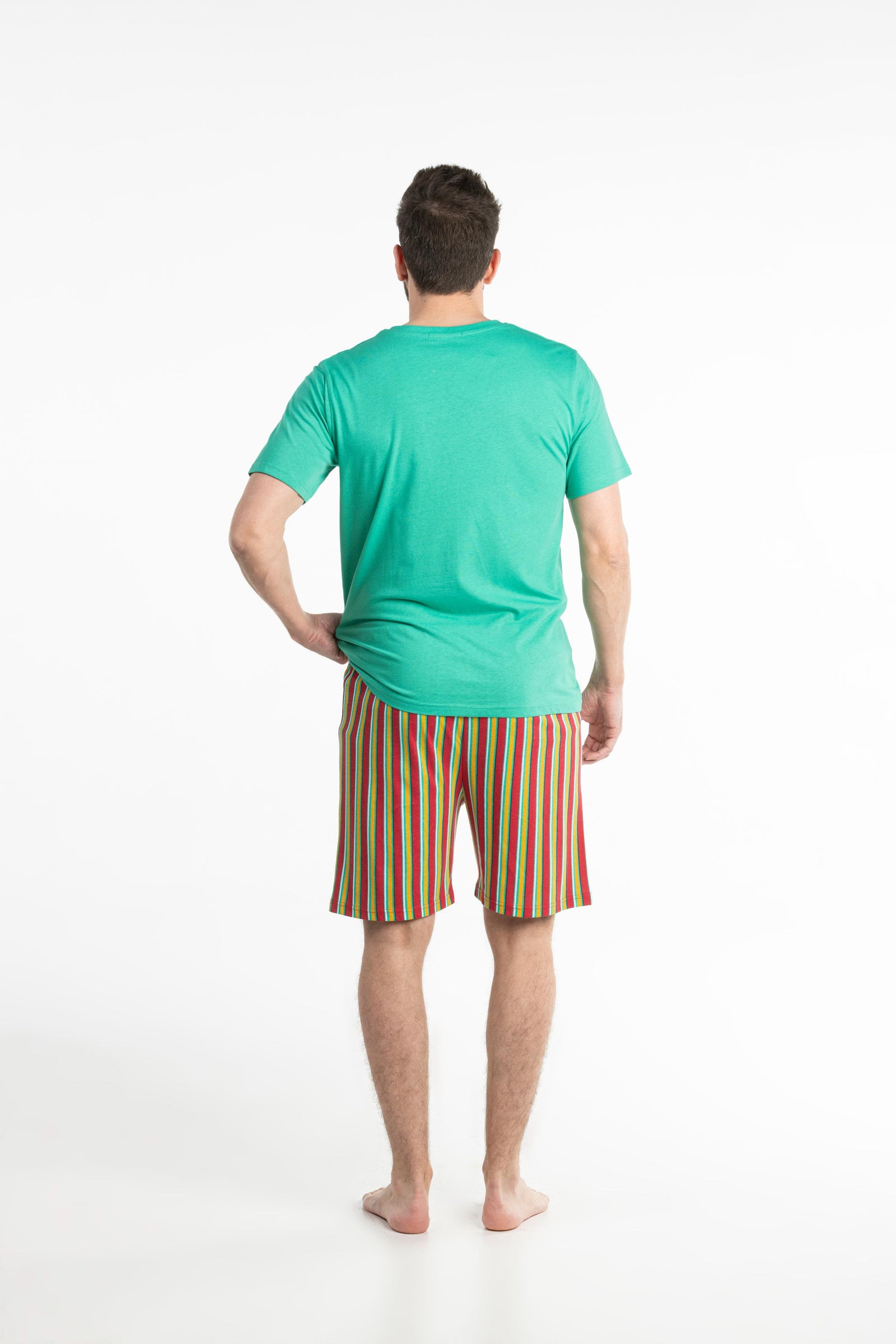 Short Pyjama - Homme - Vert Moyen