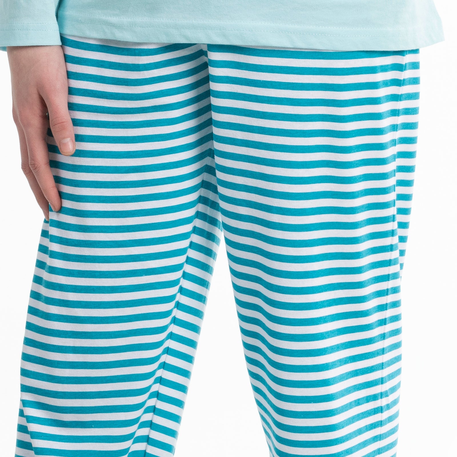 Lange Pyjama - Gemengd Kid - Bleu Eau Claire