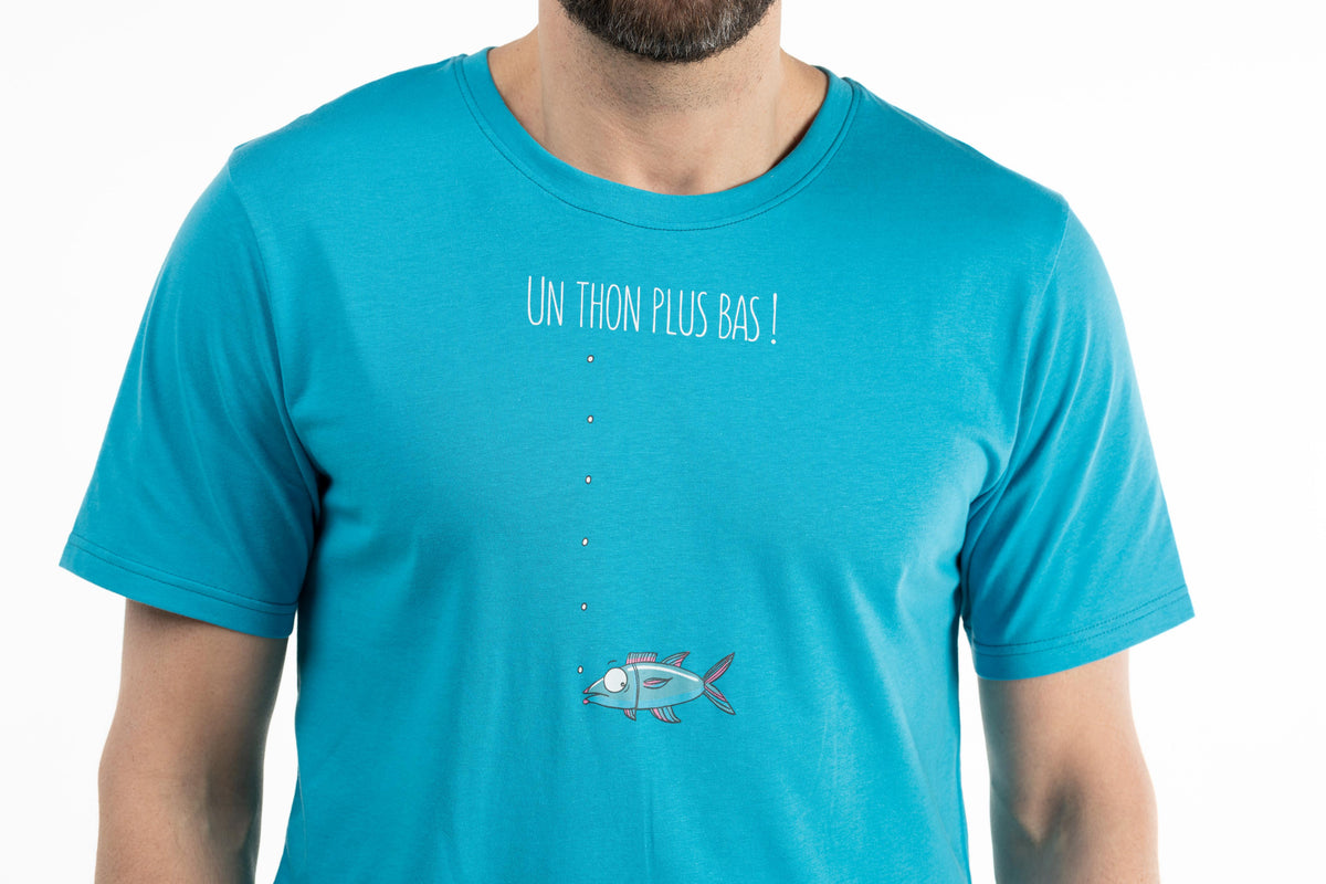 Pyjamashort - Man - Horizon Blauw