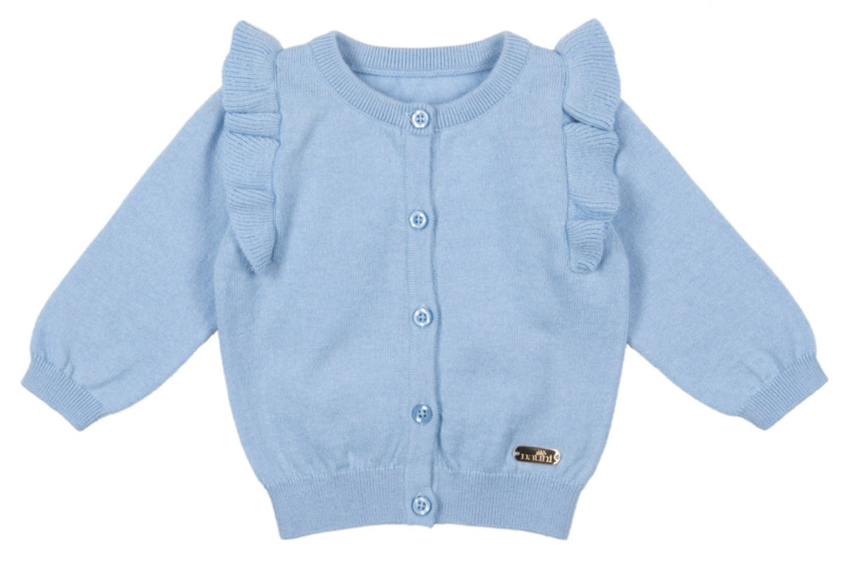 Cardigan Frill - Blauw