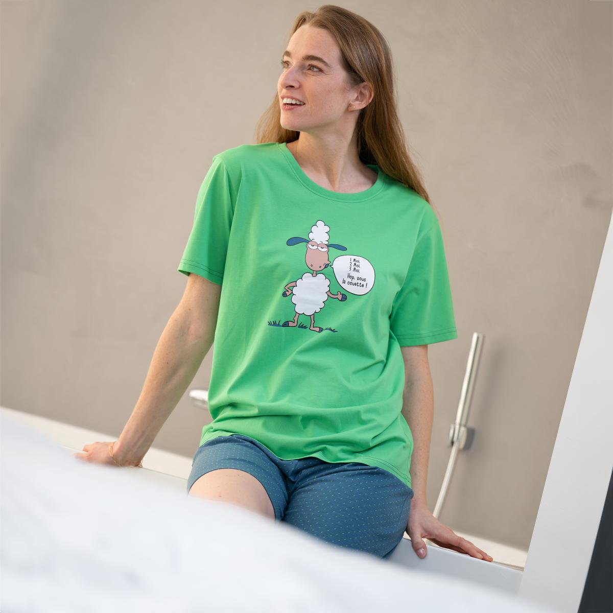 Pyjama Short - Vrouwen - Vert