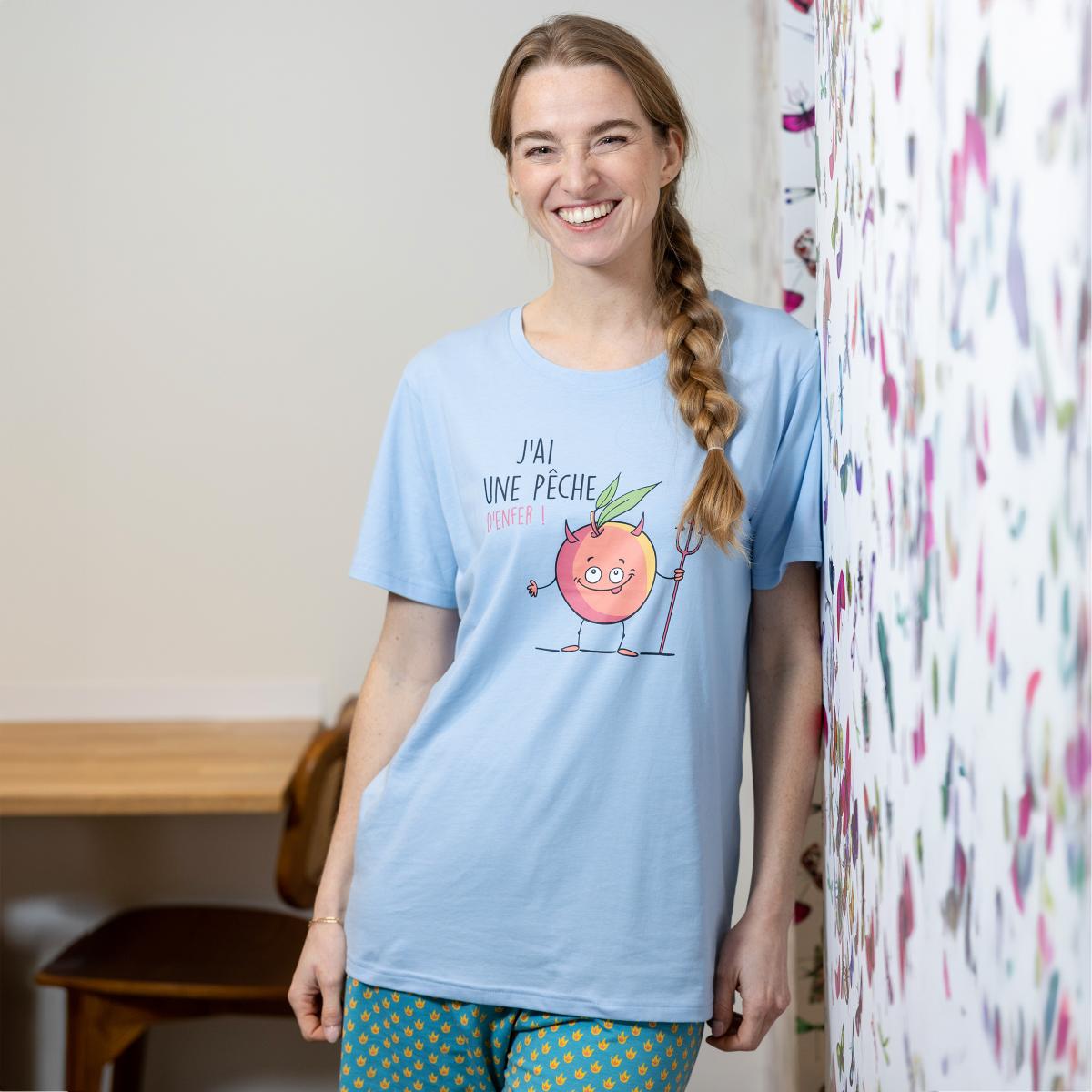 Pyjama Short - Vrouwen - Bleu Clair