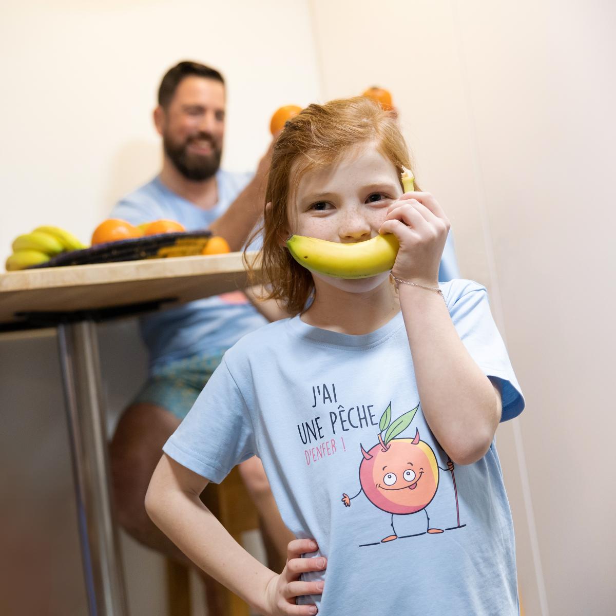 Lange Pyjama - Gemengd Kid - Bleu Clair