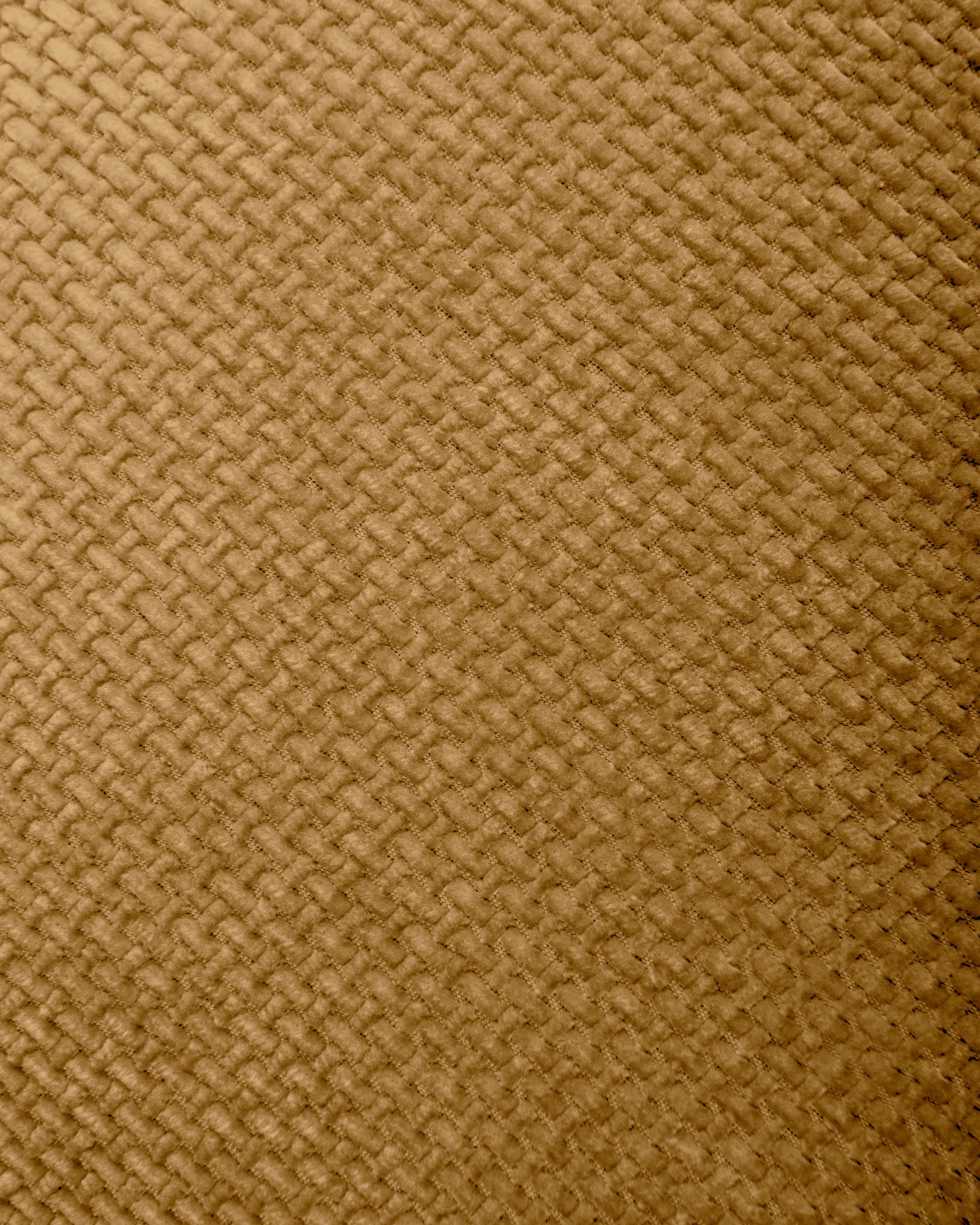 Heckettlane - Coussin Décoratif - Velours Panama - Amber Gold