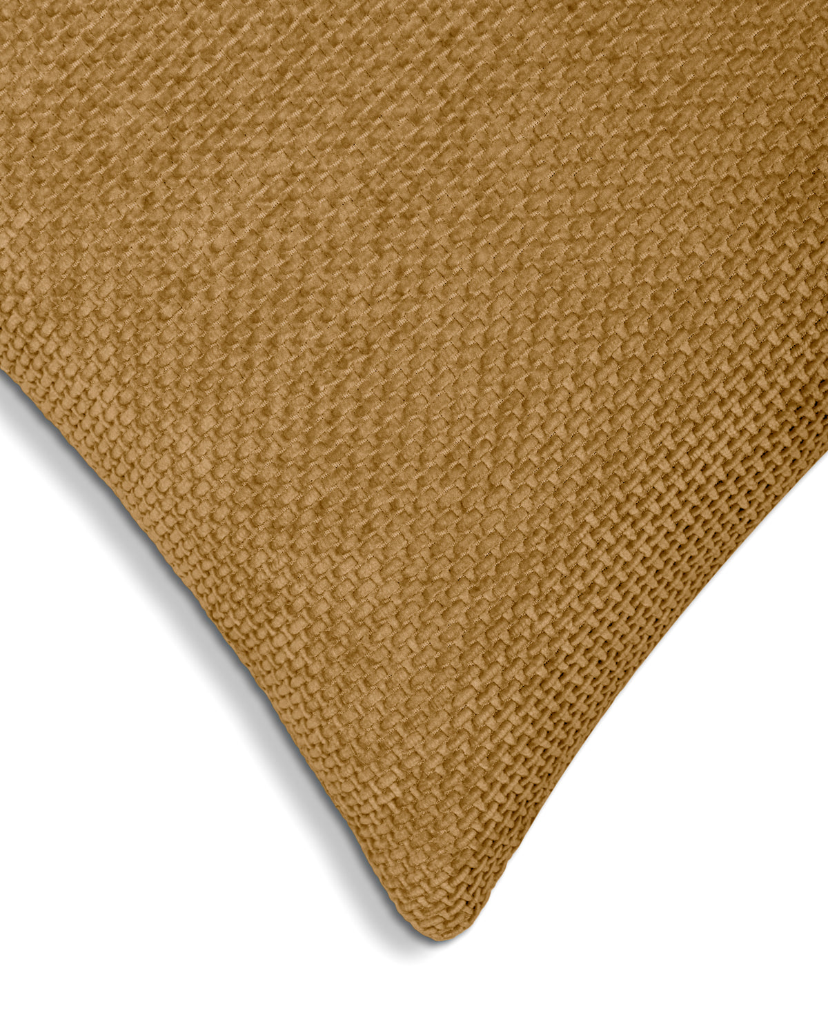 Heckettlane - Coussin Décoratif - Velours Panama - Amber Gold