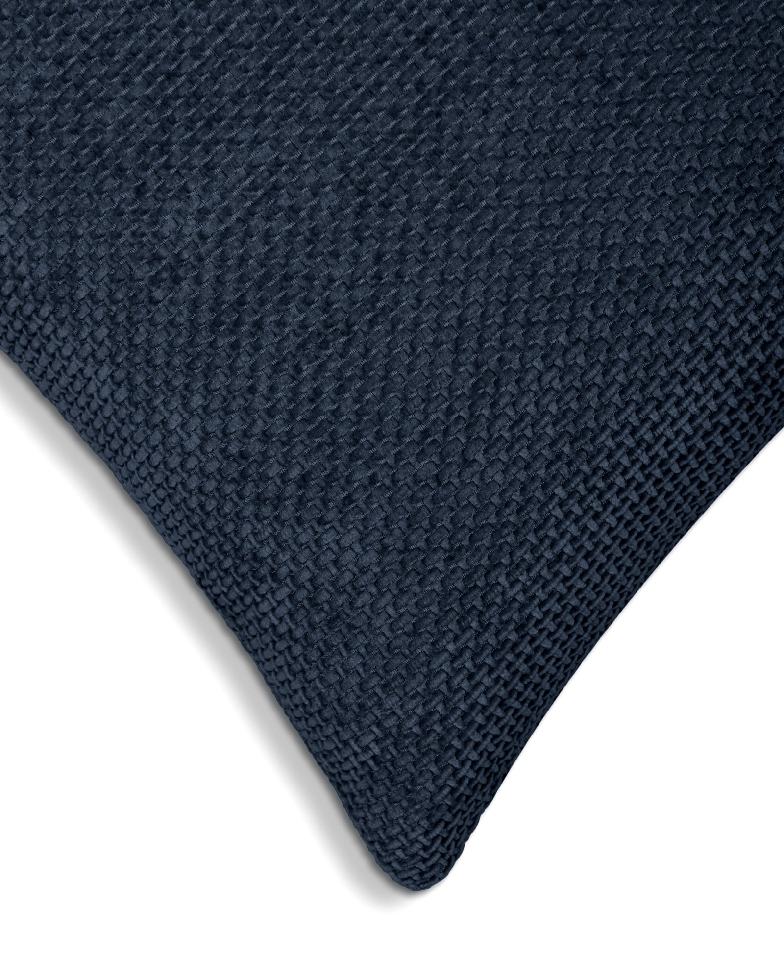 Heckettlane - Coussin Décoratif - Velours Panama - Maritime Blue