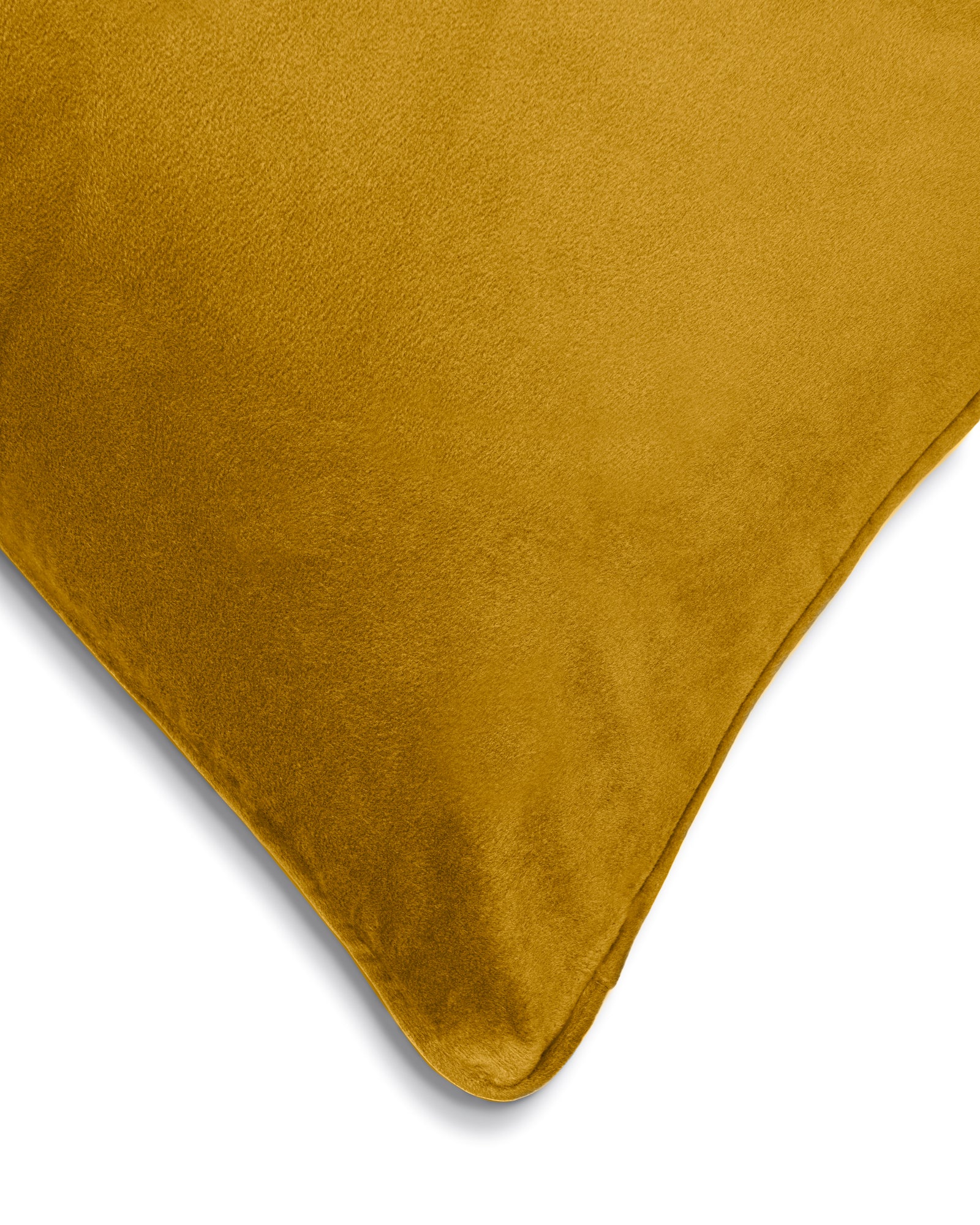 Heckettlane - Coussin Décoratif - Velours Original - Amber Gold