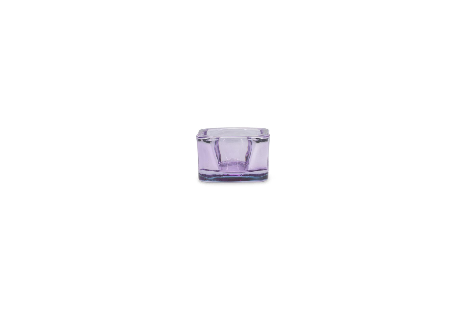 Ona - Tealight holder 5x5cm violet Mood - set/2