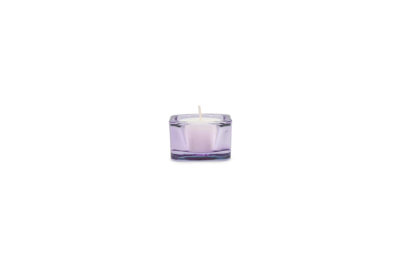 Ona - Tealight holder 5x5cm violet Mood - set/2