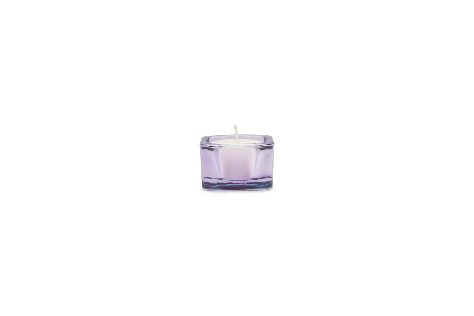 Ona - Tealight holder 5x5cm violet Mood - set/2