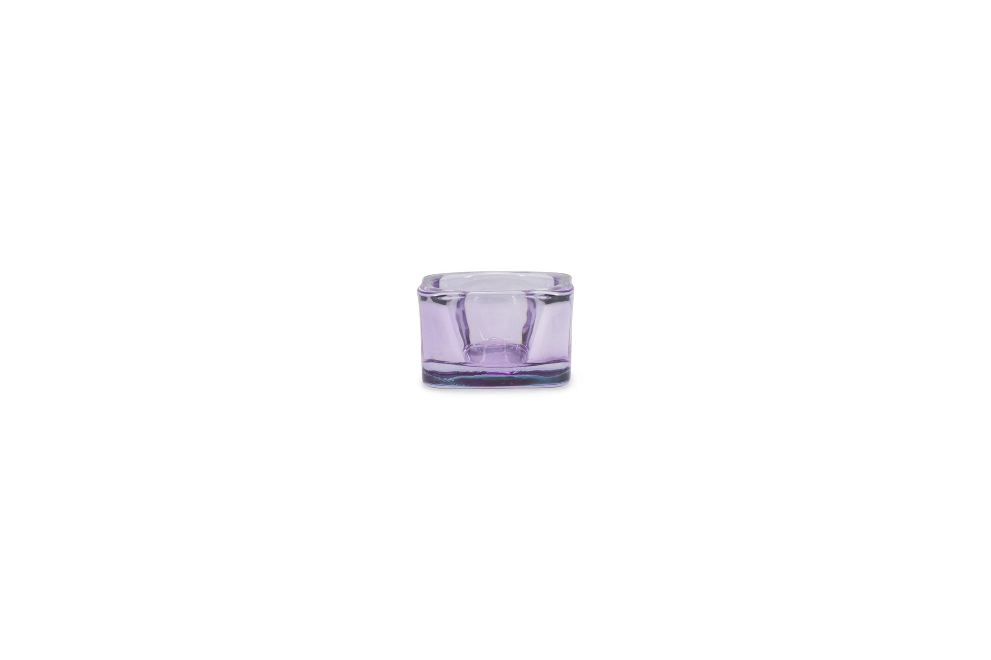 Ona - Tealight holder 5x5cm violet Mood - set/2