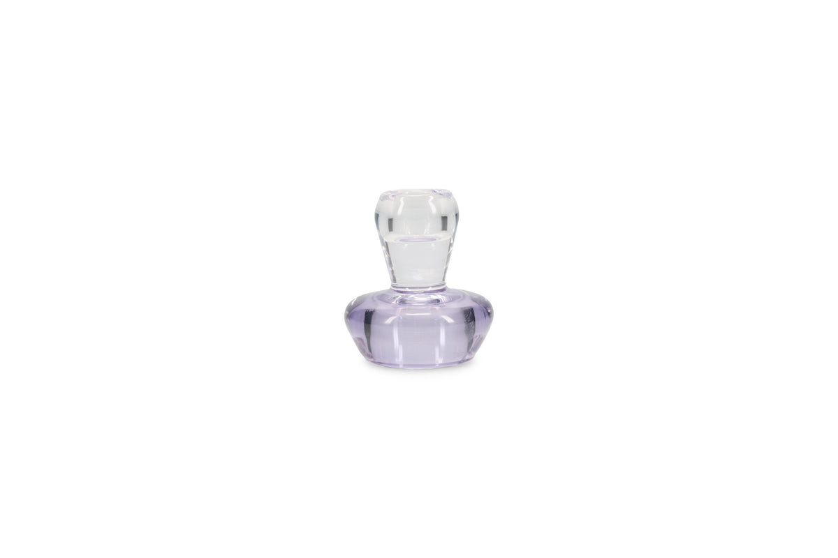 Ona - Candle holder H7,5cm violet Mood - set/2