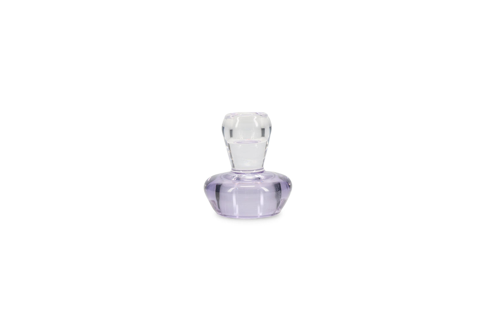 Ona - Candle holder H7,5cm violet Mood - set/2