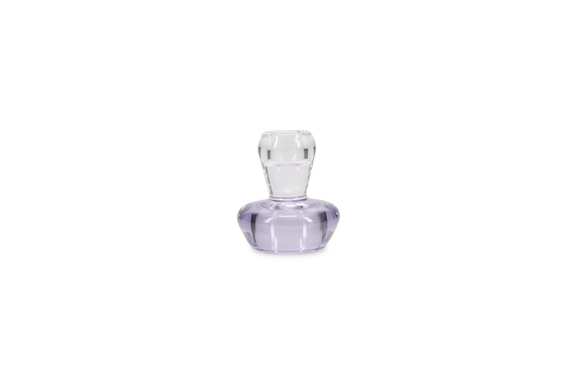Ona - Candle holder H7,5cm violet Mood - set/2