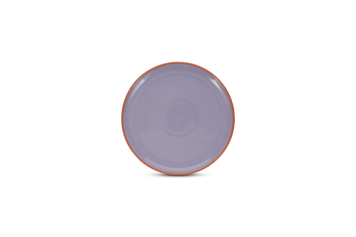 S&P - Duo Plat bord 26xH2,5cm paars/oranje Duo - 1 SET - 4 stuks