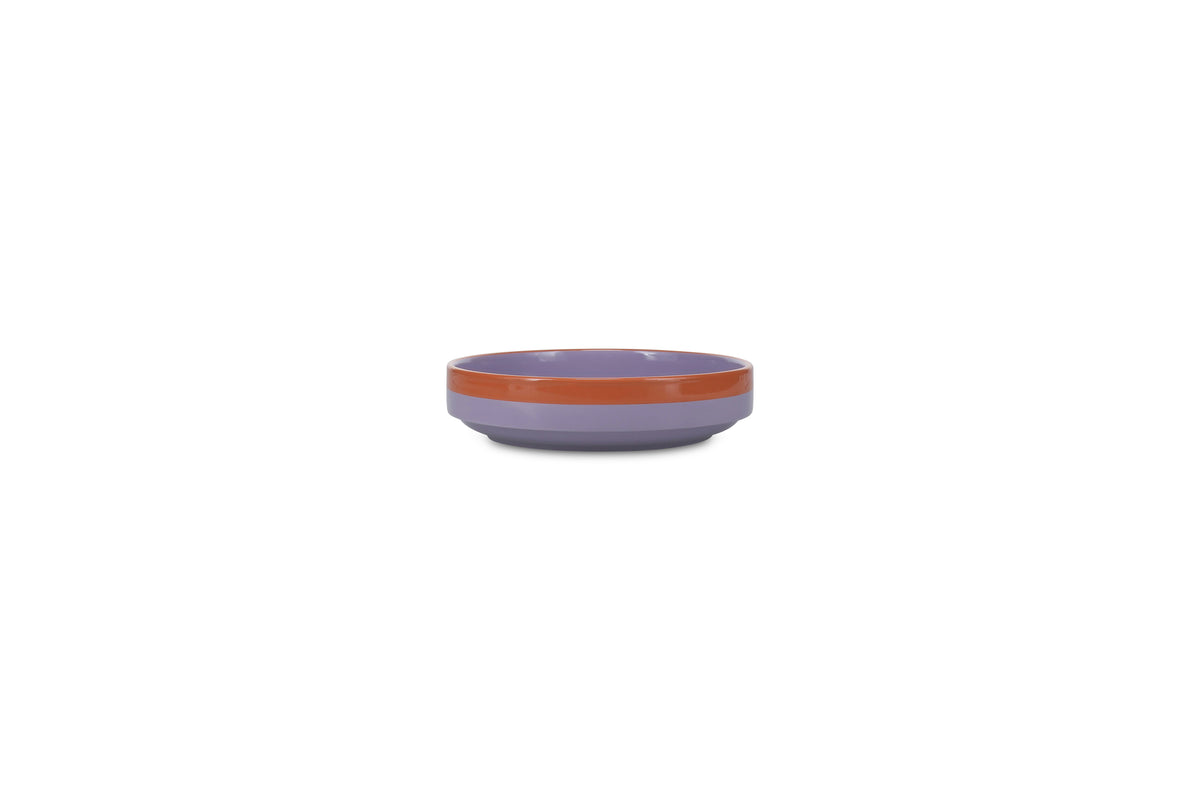 Ona - Duo Kom 21x5cm paars/oranje Duo - 1 SET - 2 stuks